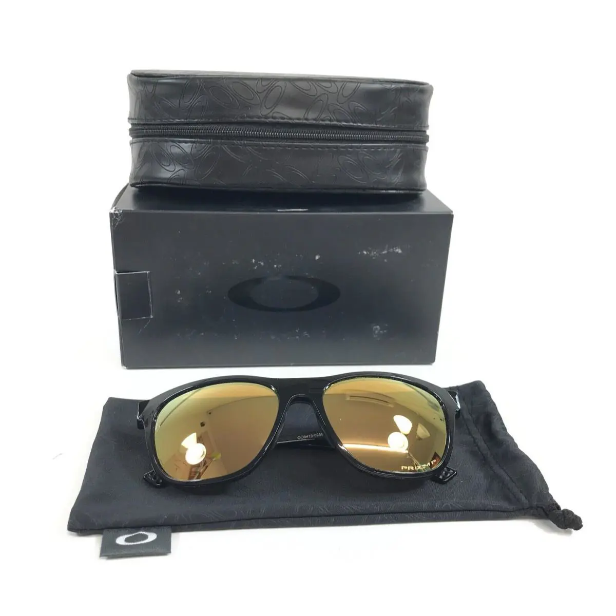 Sunglasses Leadline OO9473-0256 Polished Black w/ Prizm Rose Gold Lenses by Oakley