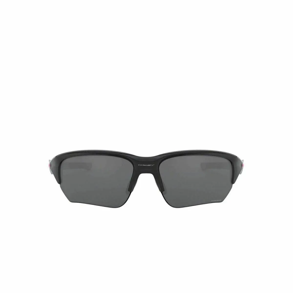 Oakley Asian Flak Beta OO9372-09 Men`s Rectangular Sunglasses in Plastic Frame - Frame: Polished Black, Lens: Prizm Black Iridium