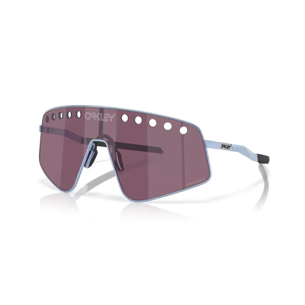 Sunglasses Sutro Ti Sweep OO6025-0438 Polished Stonewash Prizm Road Black by Oakley
