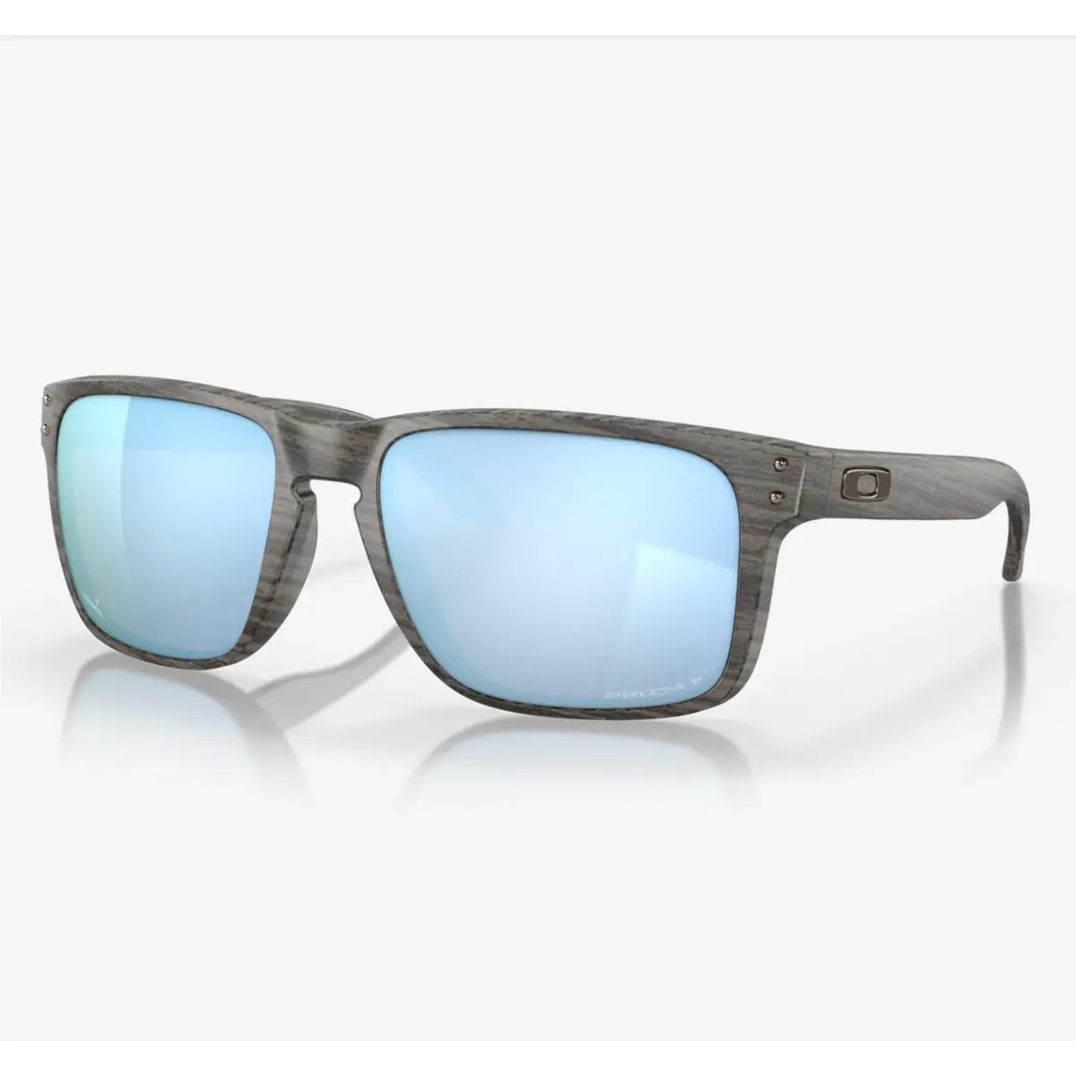 Holbrook XL Woodgrain l Prizm Deep Water Polarized OO9417-19 by Oakley
