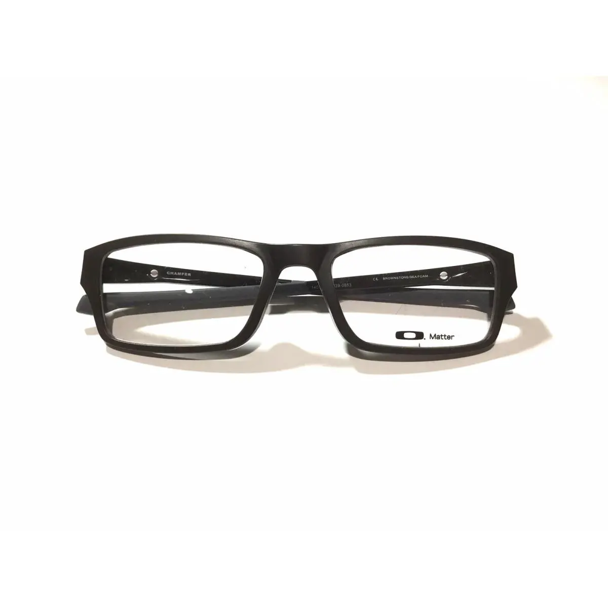 Eyeglasses Chamfer OX8039-0853 Brown Stone/see Foam Size 53mm by Oakley