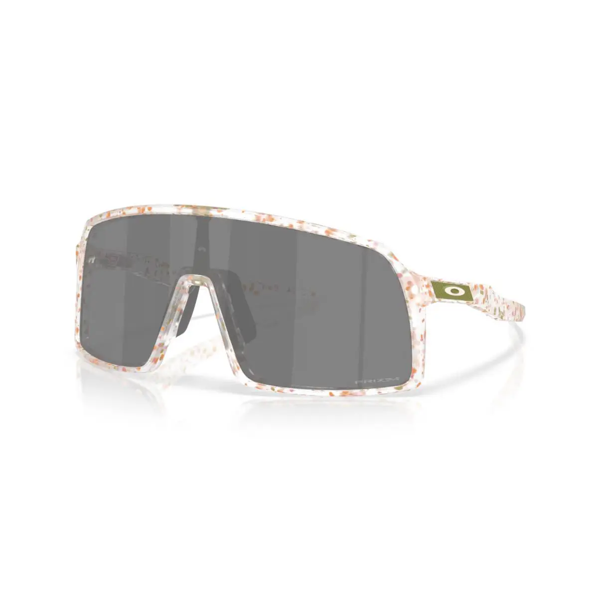 Sutro Sunglasses OO9406-C737 Clear Terrazzo Frame W/ Prizm Black Lens by Oakley