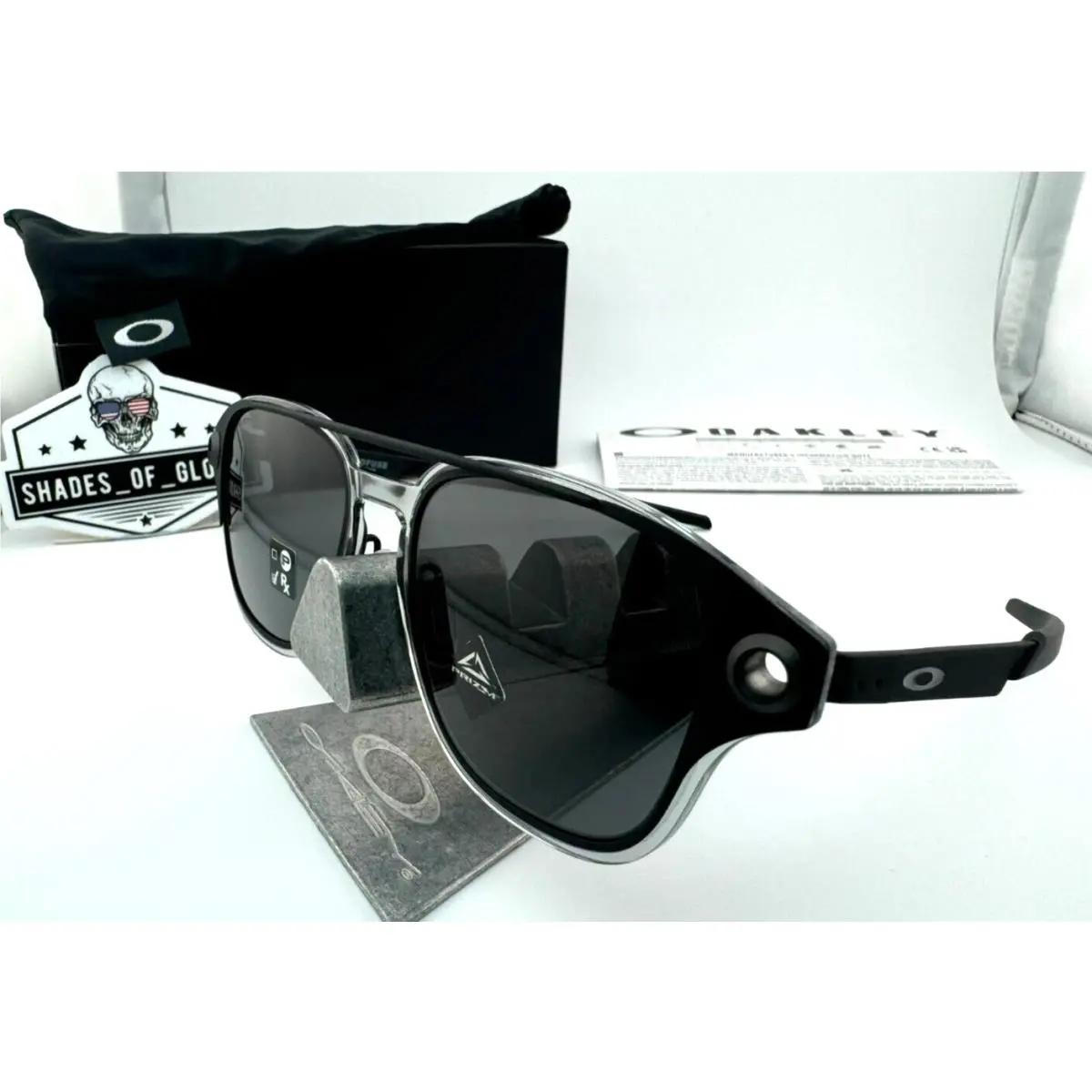Oakley Coldfuse SI OO6042-13 Matte Black W/ Prizm Grey Sunglasses