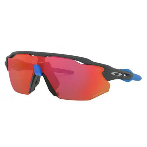 Radar EV Advancer Prizm Trail Torch Matte Carbon Sunglasses OO9442-05 38 by Oakley