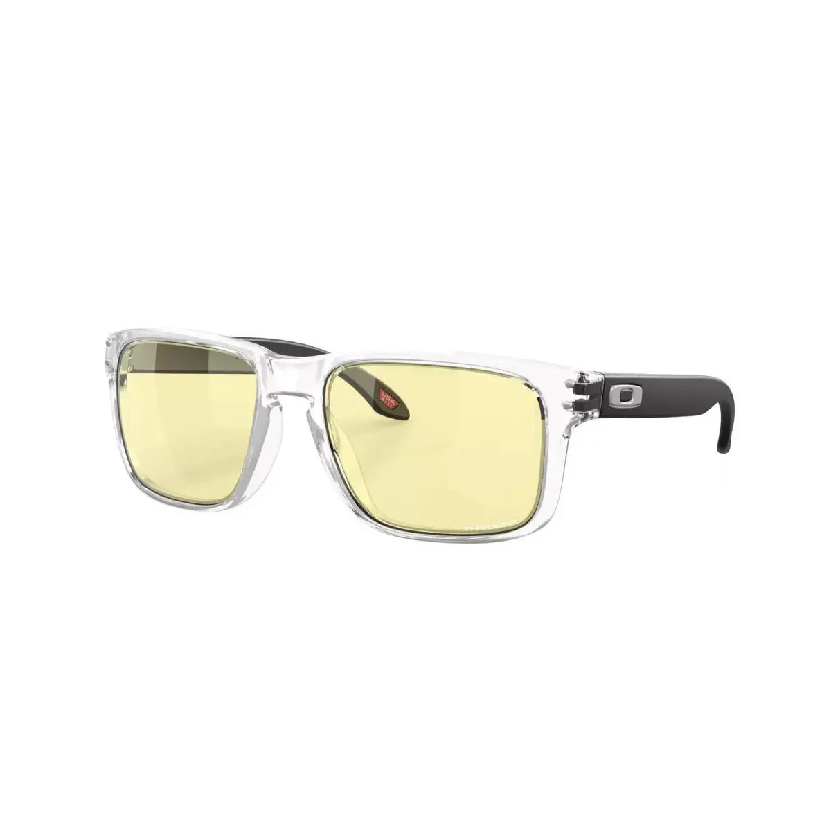 Oakley Holbrook Sunglasses Clear Frame Prizm Gaming Lens OO9102 X255 - Frame: Clear, Lens: PRIZM Gaming
