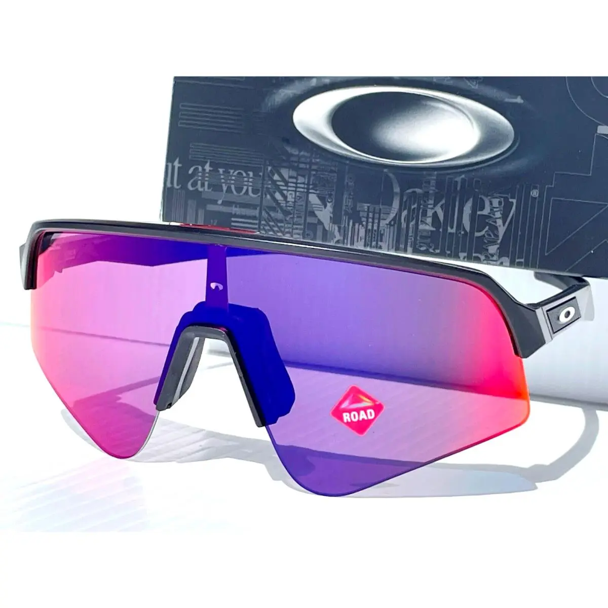 Oakley Sutro Lite Sweep Matte Black Prizm Road Lens Sunglass 9465-01