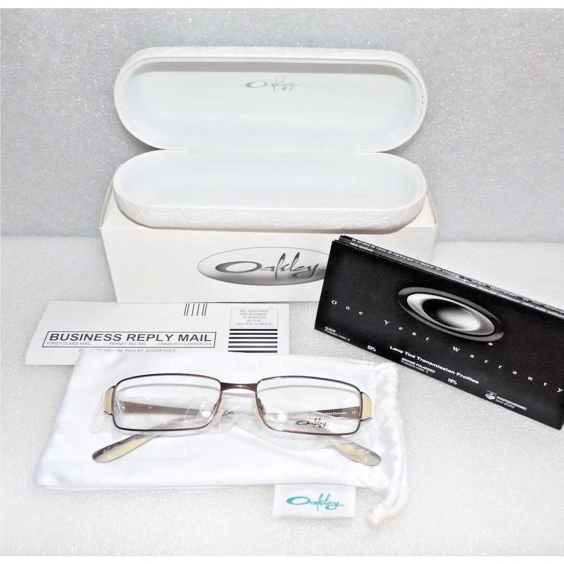 OX3094-0450 Noteworthy Womens Eyeglasses Polished Chocolate 50-16-135 by Oakley