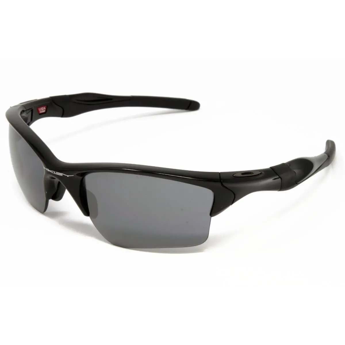 Oakley Sunglasses Half Jacket 2.0 XL Polished Black 62mm Black Iridium OO9154-01 - Frame: Black, Lens: Black