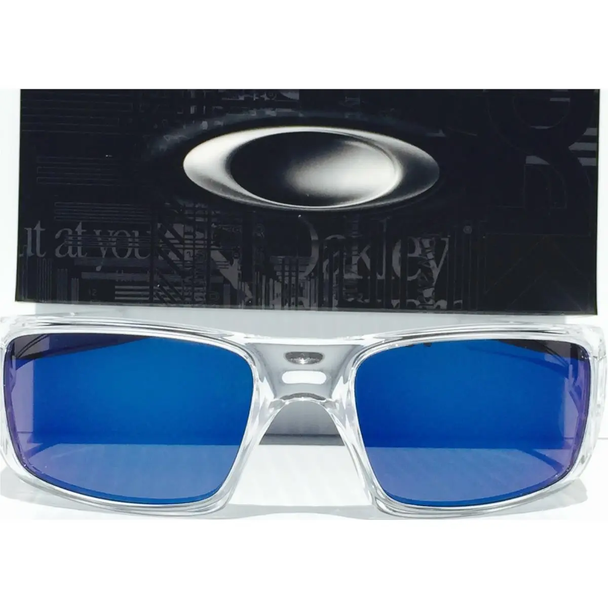 Crankshaft Clear Ice Blue Iridium Sunglass 9239-04 by Oakley
