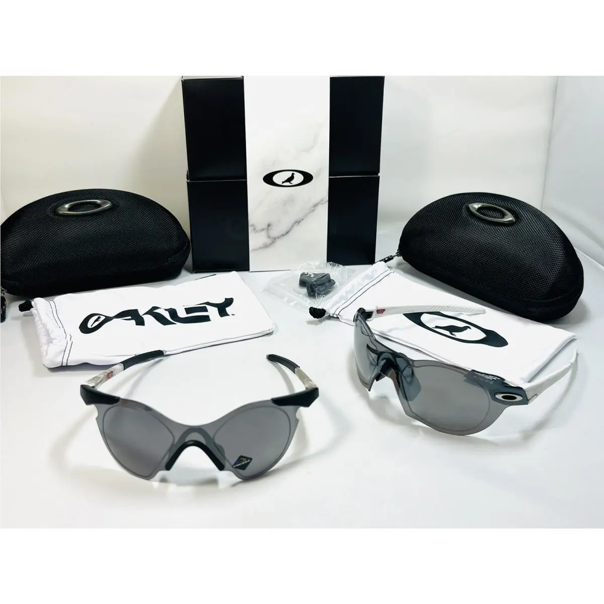 Oakley Staple Subzero Combo Muzm Sunglasses Marble W/ Prizm Black Limited Ed