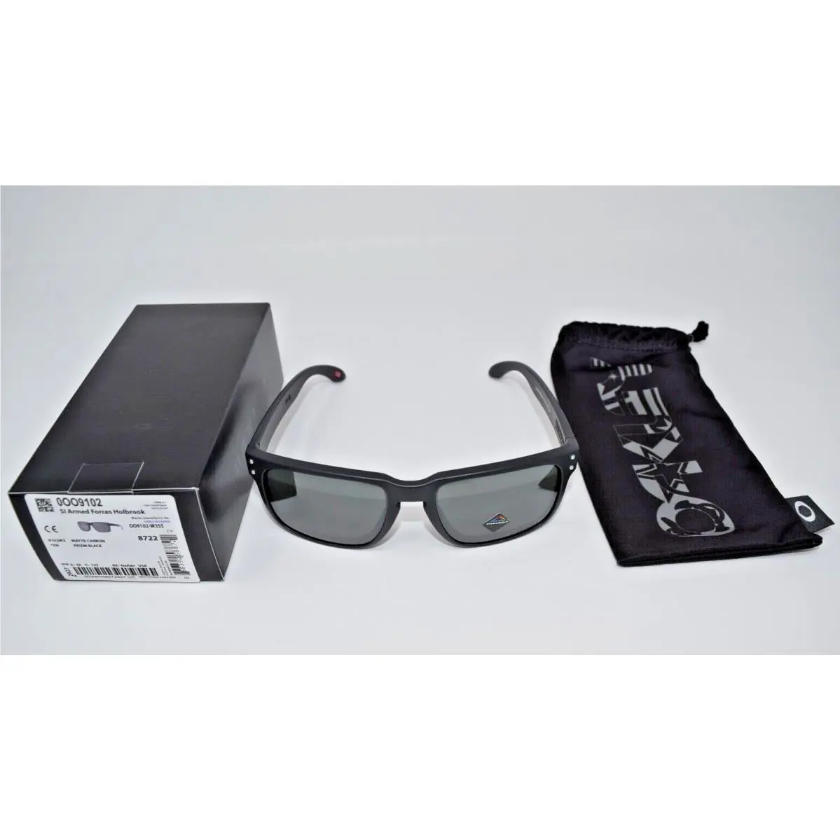 Oakley SI Holbrook Matte Carbon with Prizm Black OO9102-W355