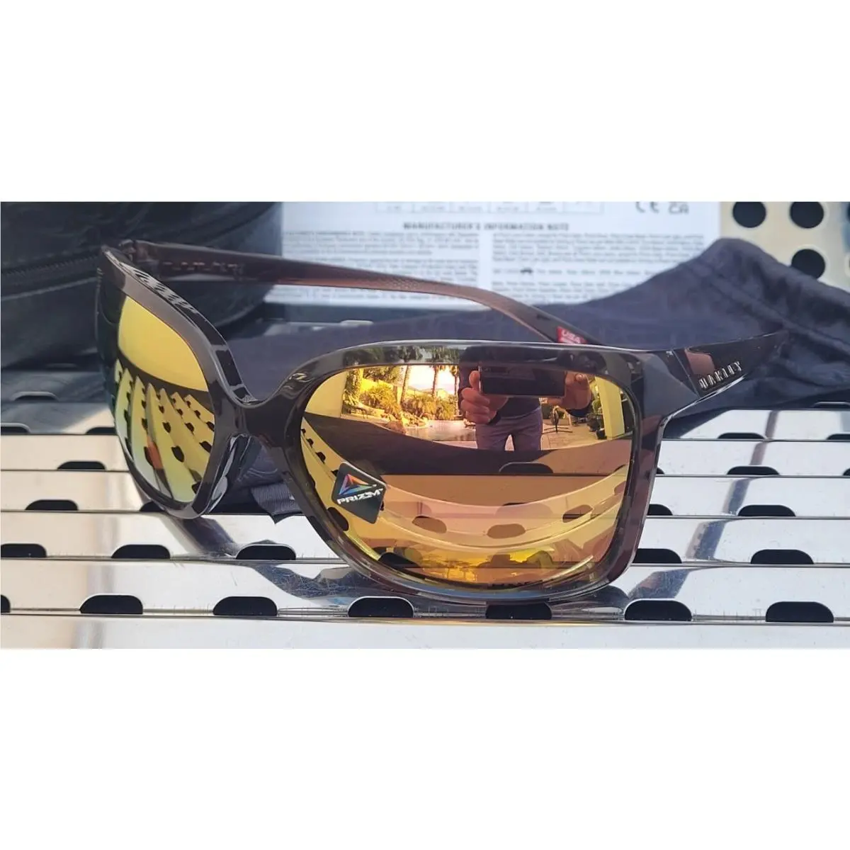 Wildrye Sunglasses 9230-0261 Amethyst w/ Prizm Rose Gold Polarized by Oakley
