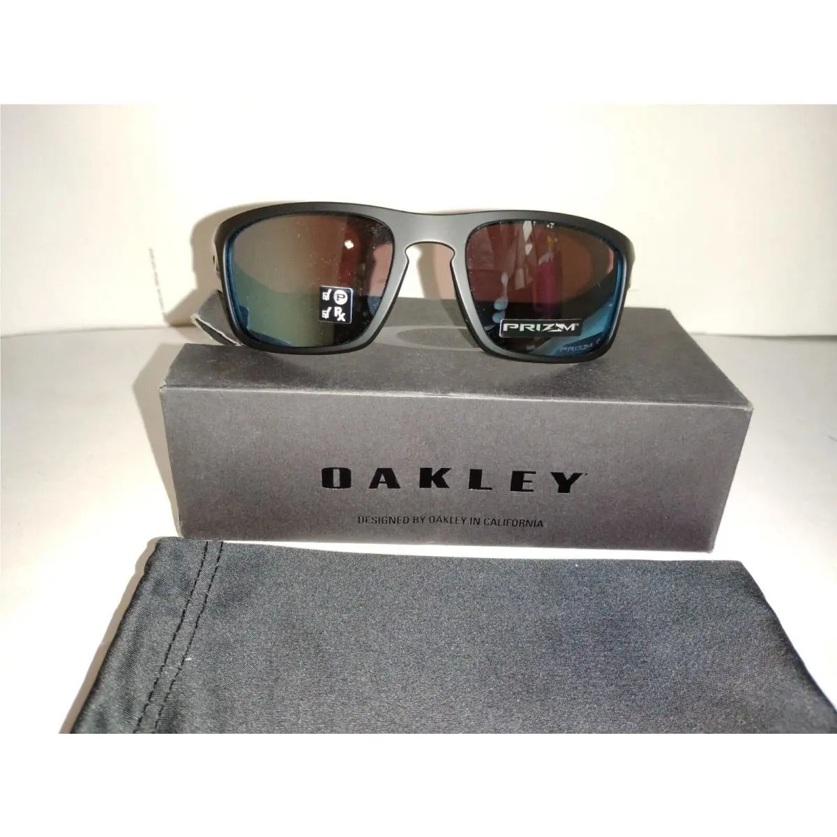 Oakley Silver Edge Woodgrain Prizm Black Iridium OO9408-0756