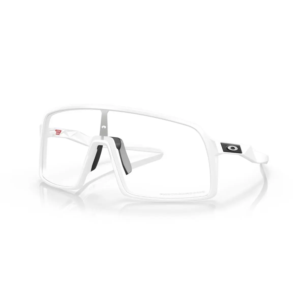 Sutro Sunglasses OO9406-9937 Matte White Frame W/ Clear Photochromic Lens by Oakley