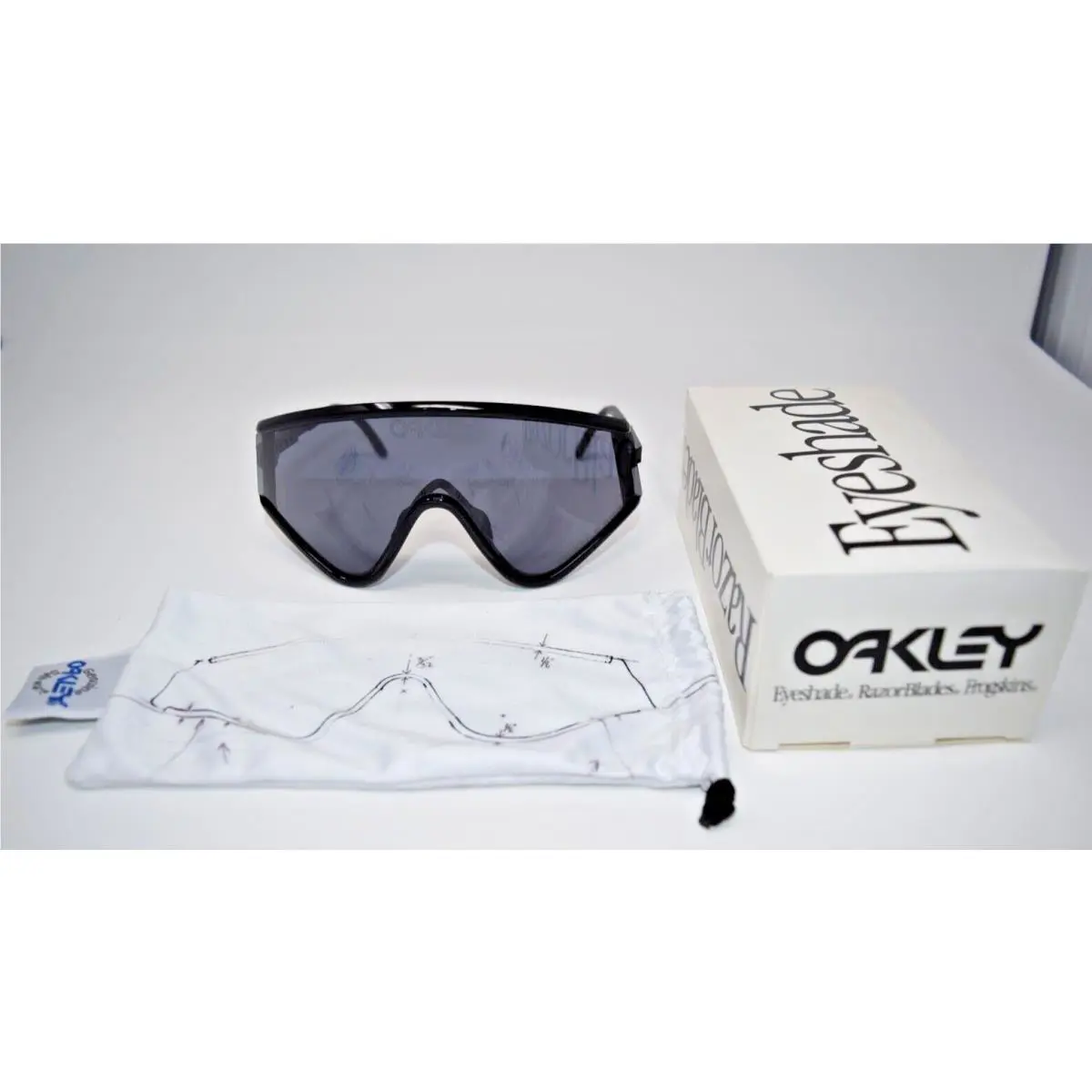 Oakley Eyeshade Black with Black Iridium Lens Disruptive By Design