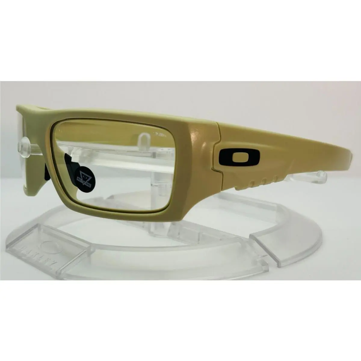 Det Cord Sunglasses / Desert Tan / Clear Lens / 009253-17 by Oakley