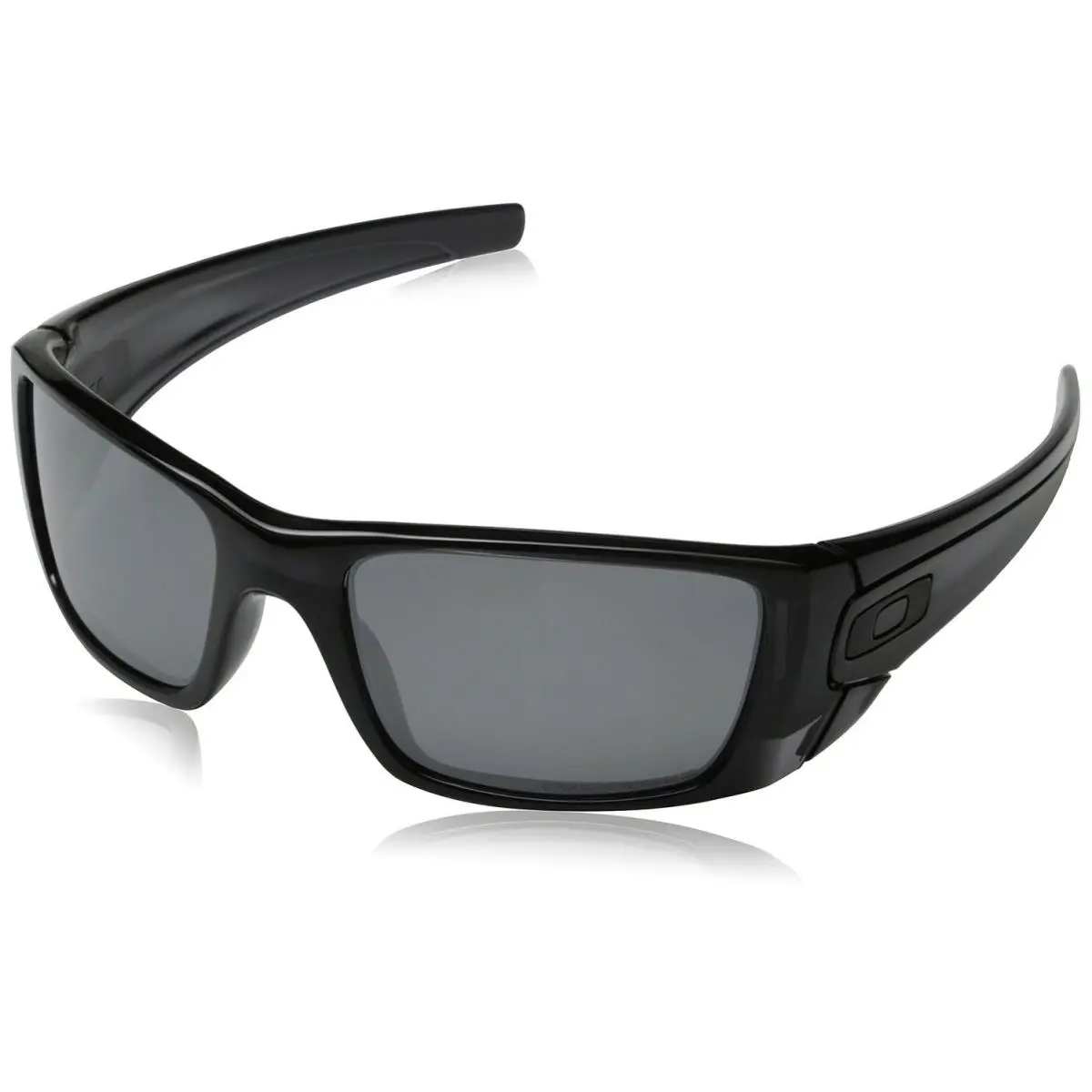 Oakley Fuel Cell Polarized Iridium Sunglasses Polished Black Ink Frame Lenses - Frame: Black, Lens: Black