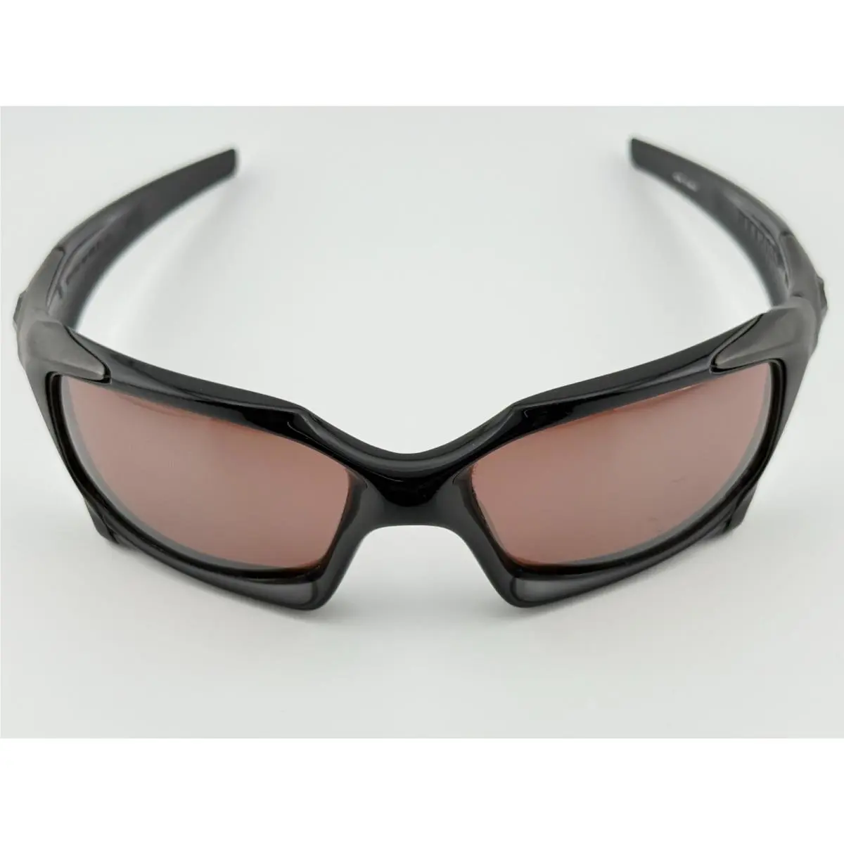 Vintage  Pit Boss Polished Black Gun Metal VR28 Black Polarized 03-304 by Oakley