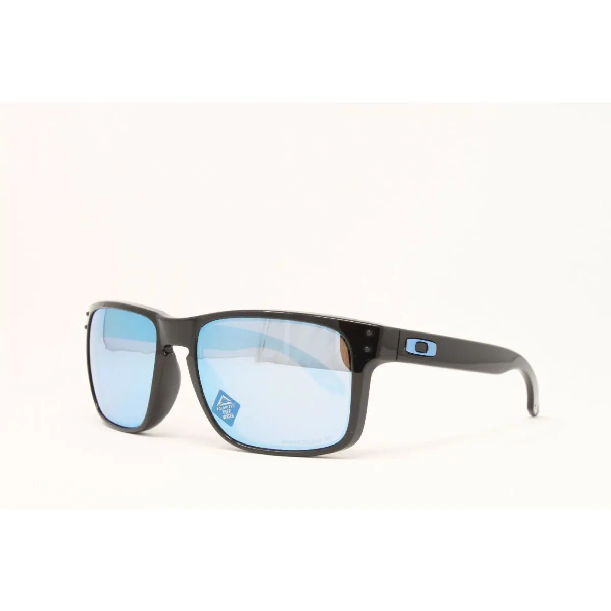 Oakley Holbrook OO9102 C1 Men`s Sunglasses Polished Black Polarized 55mm