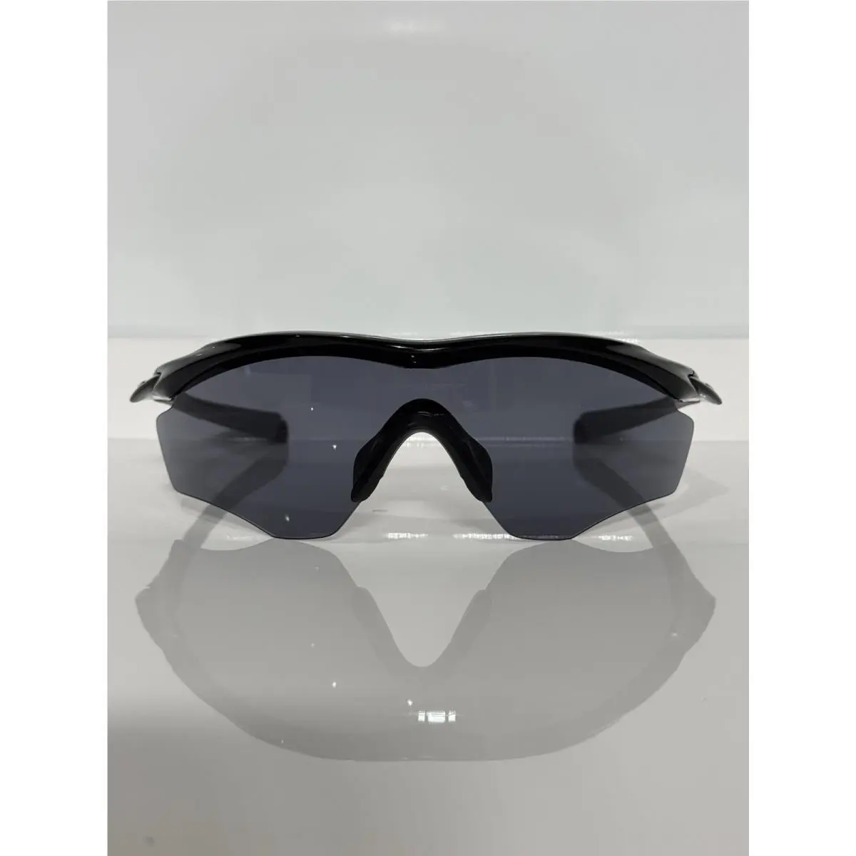 OO9343-0145 M2 Frame XL Polished Black Shield Grey Sunglasses by Oakley