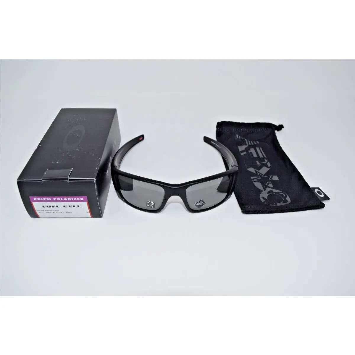 Oakley SI Fuel Cell Matte Black Prizm Black Polarized OO9096-K860 Navy