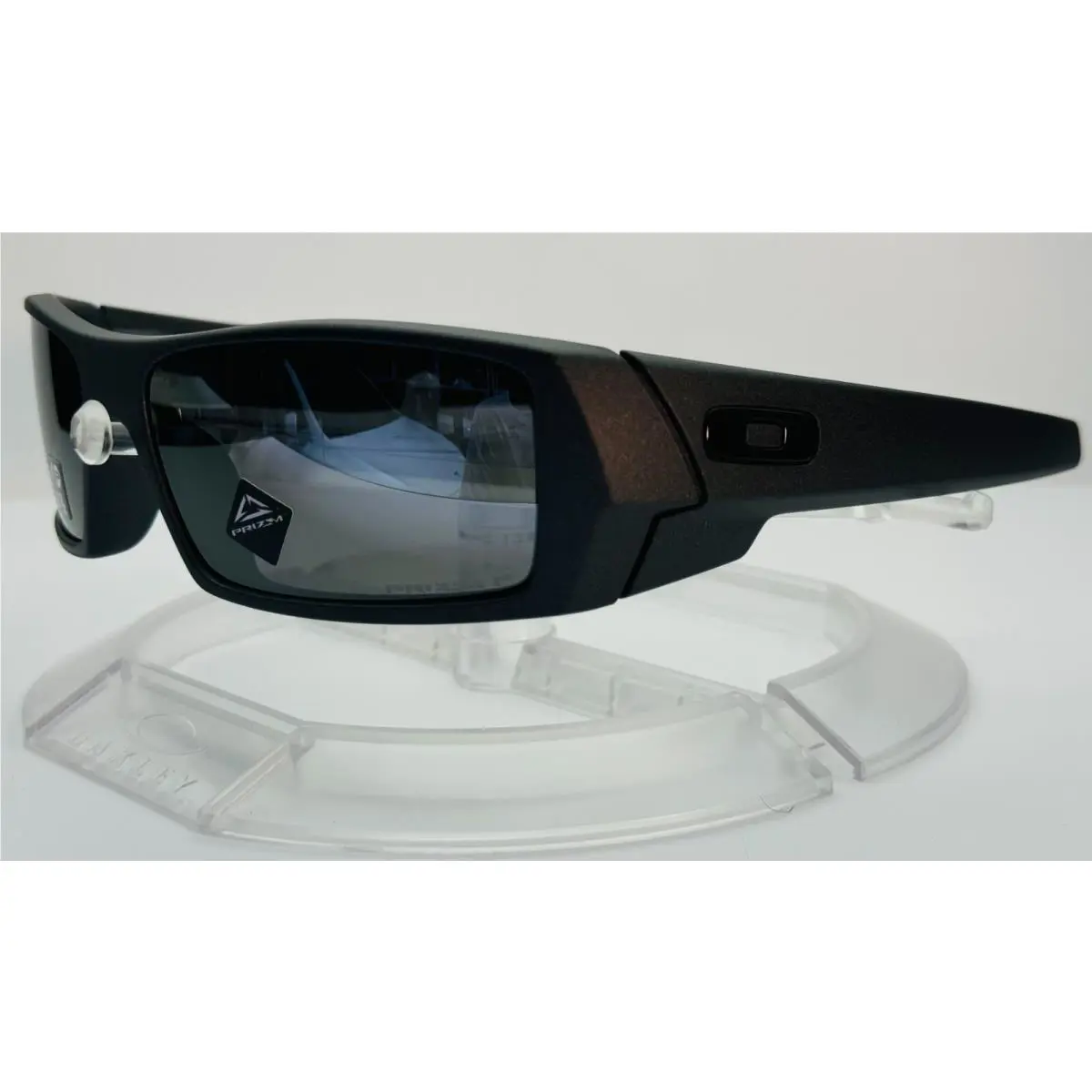 Oakley Gascan Sunglasses / Steel / Prizm Black Polarized / 009014-35