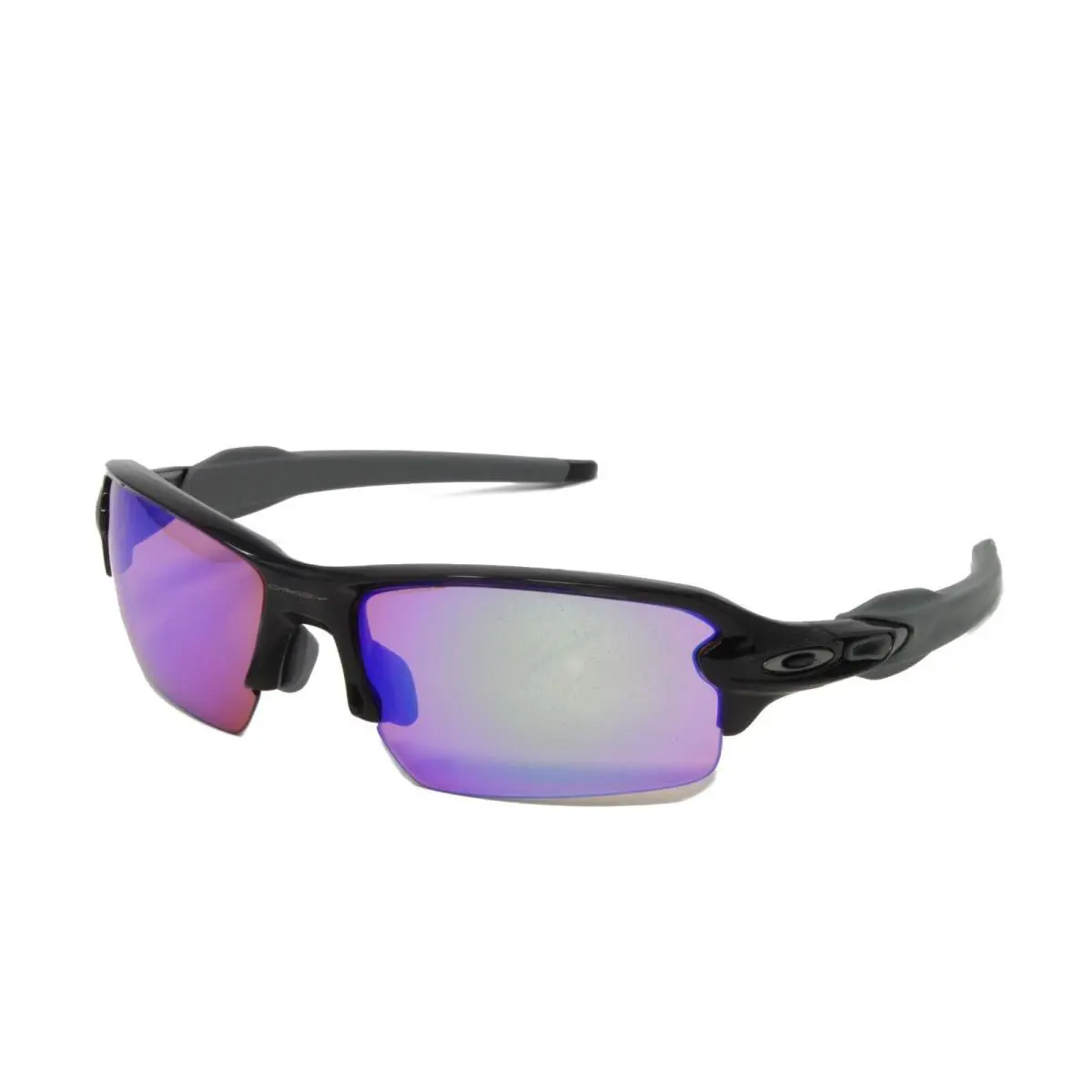 Oakley Unisex Sunglasses Flak 2.0 A OO9271-05 Polished Black Ink 61mm - Frame: Black, Lens: Multicolor