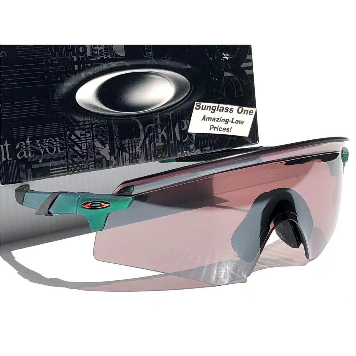 Oakley Encoder Spectrum Gamma Green Prizm Road Black Lens Sunglass 9472F-13