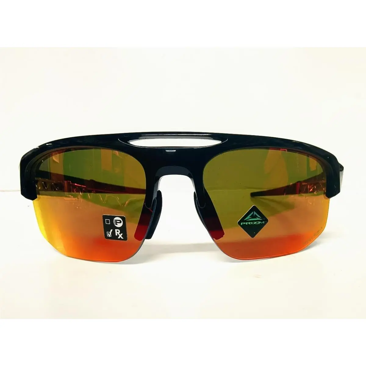 Sunglasses - Mercenary Asian Fit Polished Black W/prizm Ruby Lens- BE1 by Oakley