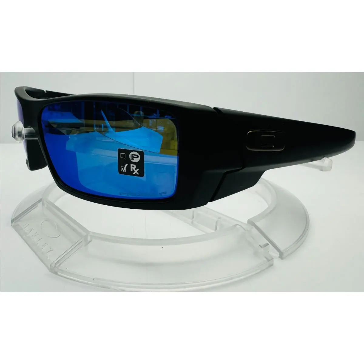 Gascan Sunglasses / Matte Black/ Prizm Sapphire Polarized / 009014-50 by Oakley
