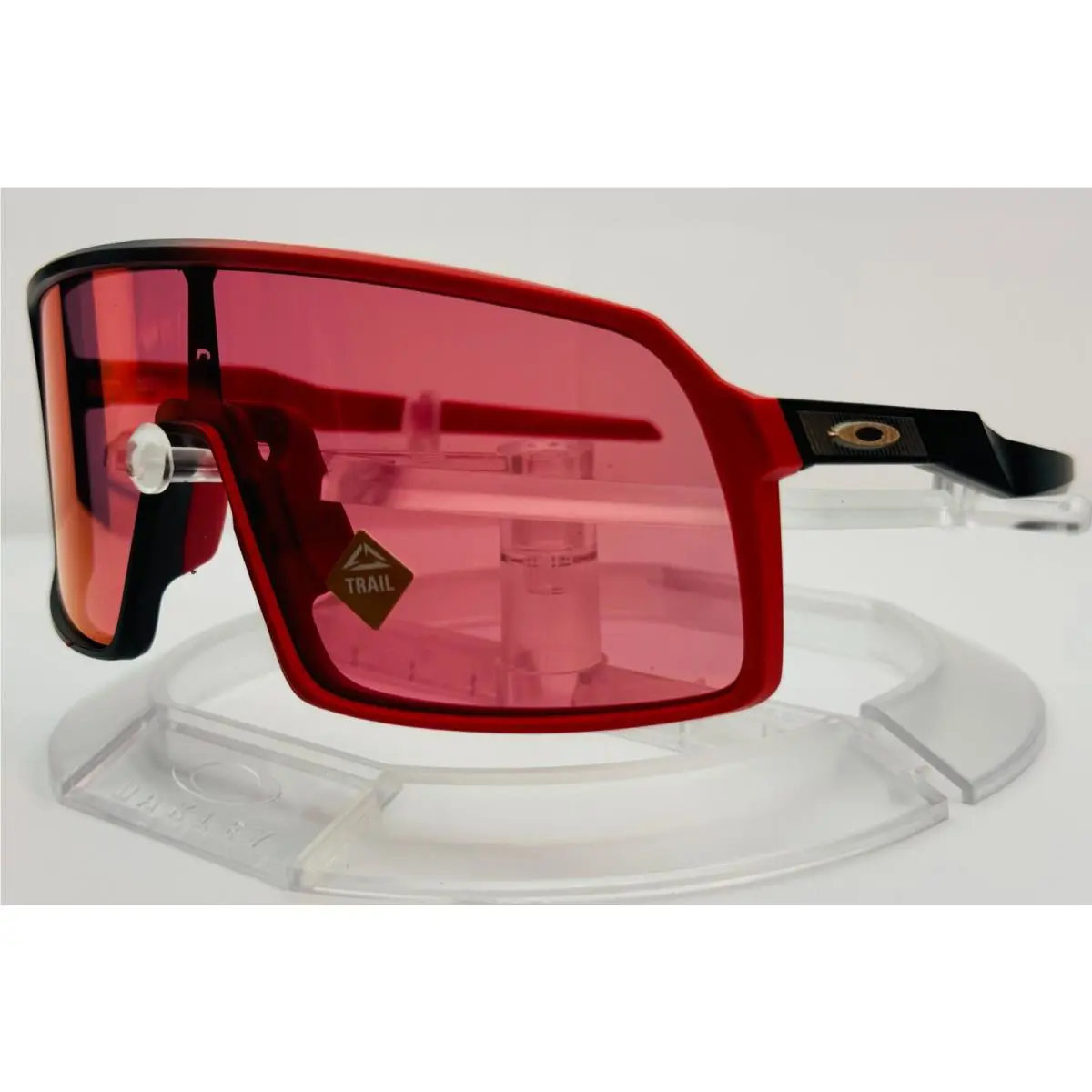 Oakley Sutro Sunglasses / Matte Black Redline / Prizm Trail Torch /009406-51