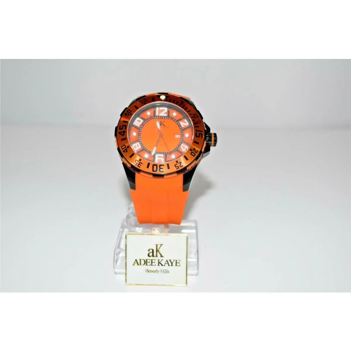 Adee Kaye watch - Band: Yellow