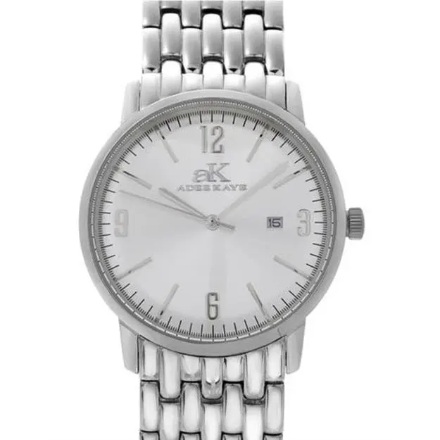 Adeekaye Ak8224-lwt Mens Stainless Steel Watch by Adee Kaye