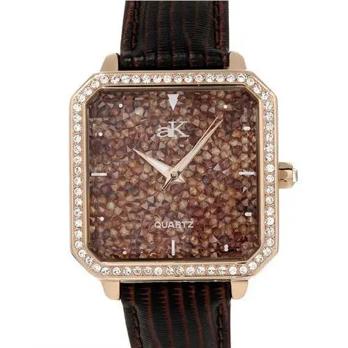 Watch with Precious Stones - Crystalsswarovski Crystals by Adee Kaye