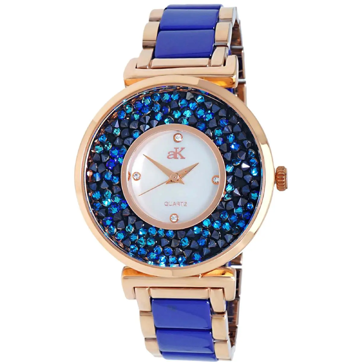 Adee Kaye Women`s Pisa Mother of Pearl Dial Watch - AK8663