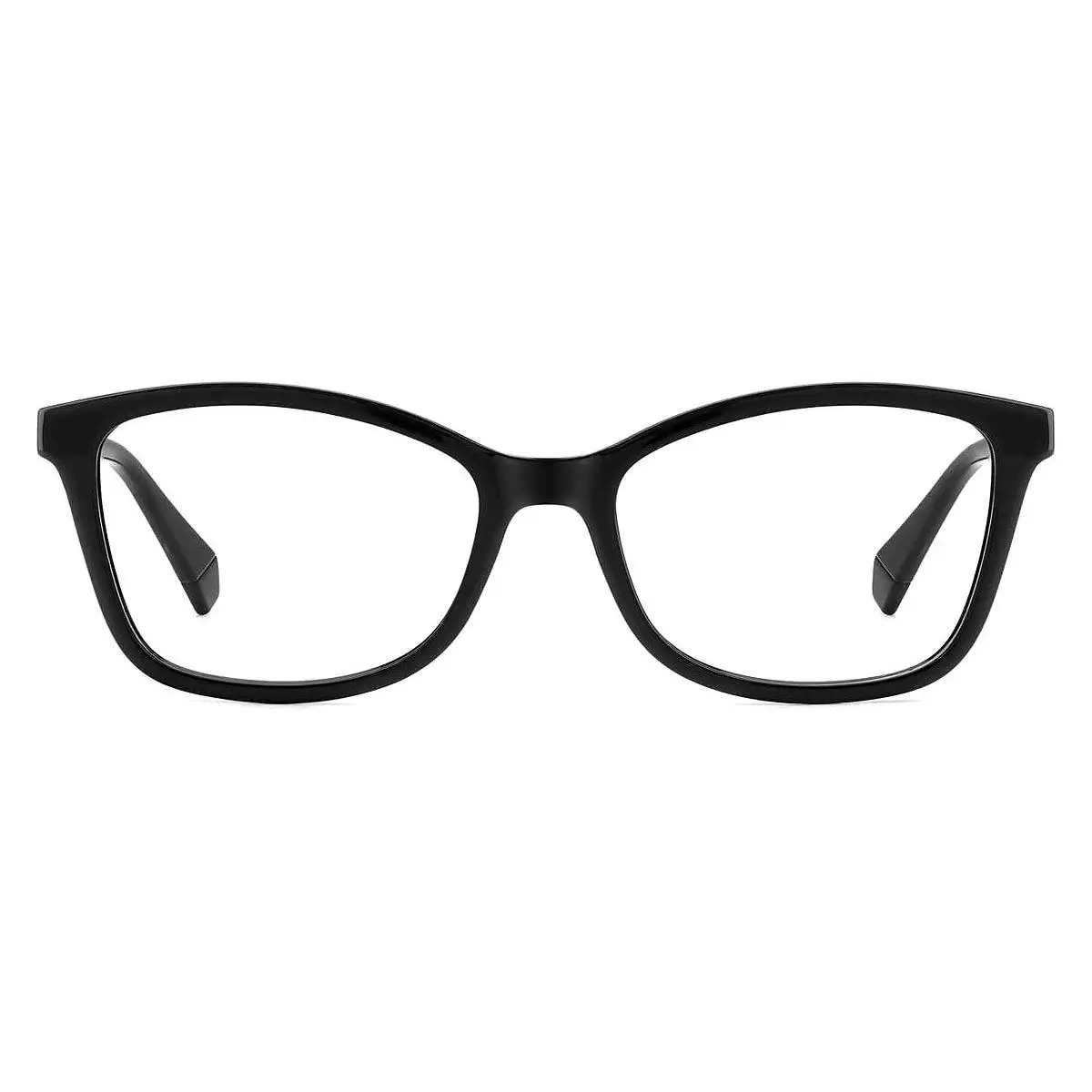Polaroid Pld Eyeglasses Unisex Black 53mm - Frame: Black, Lens: Demo