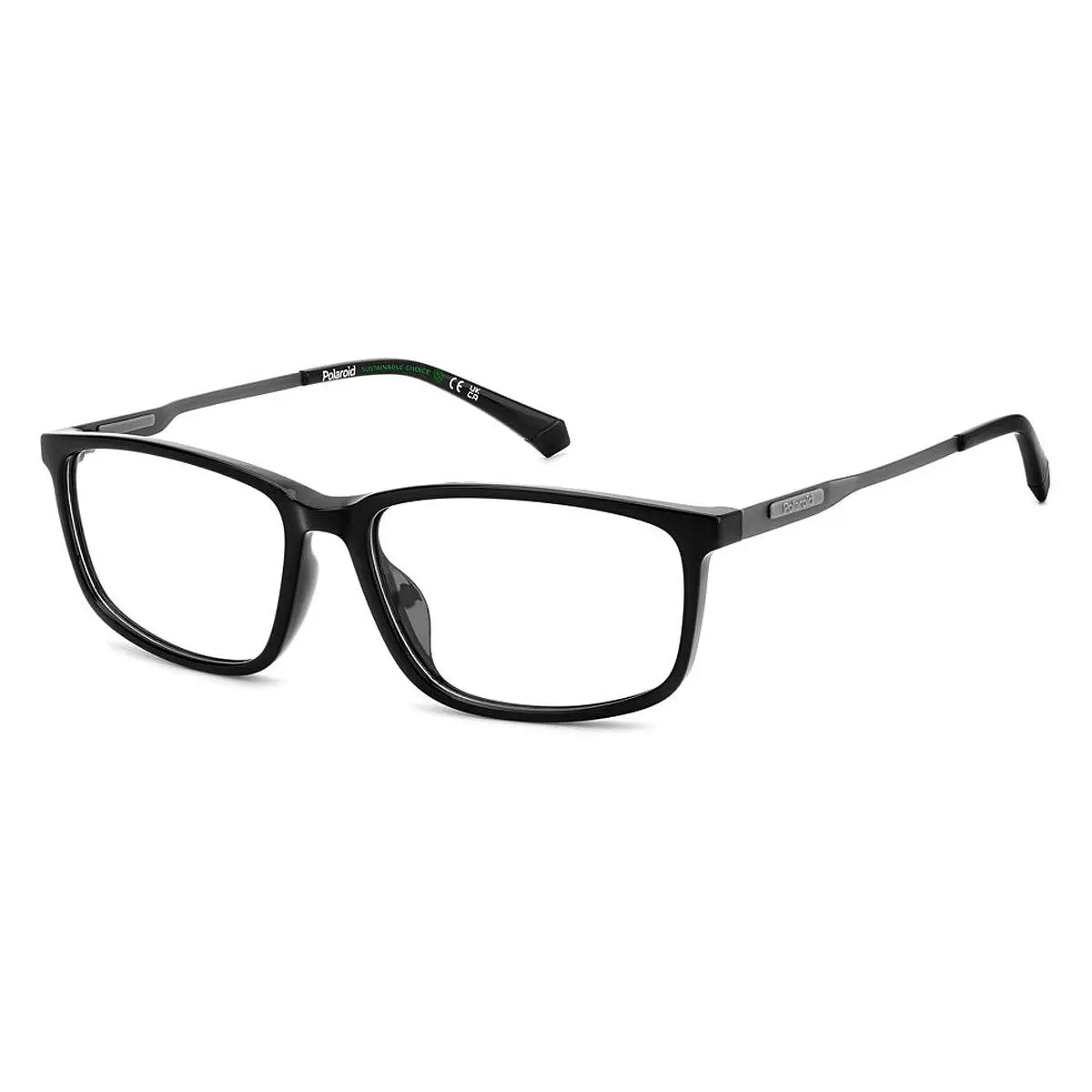 Pld D535/G Eyeglasses Men Black 56mm by Polaroid