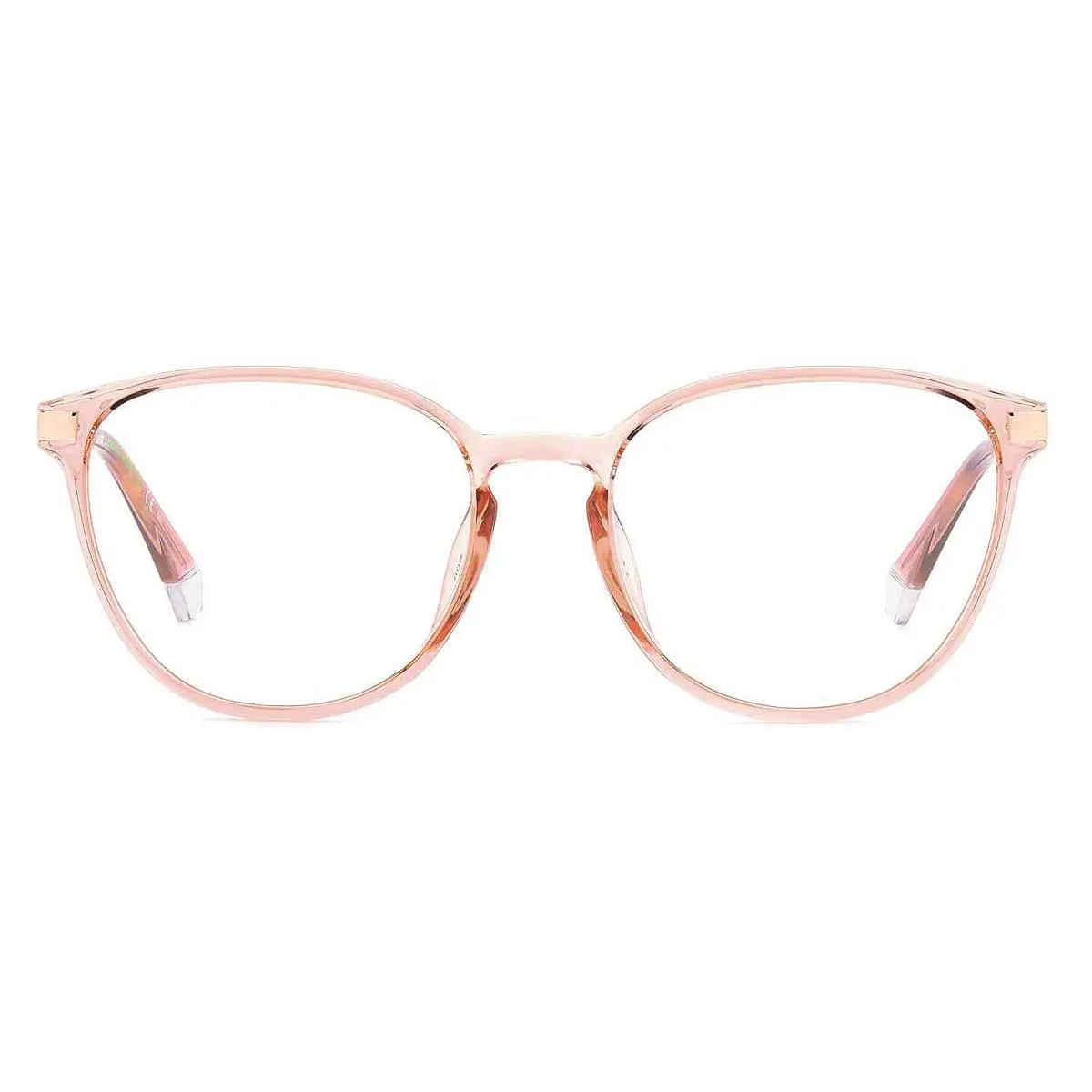 Pld D489/G Eyeglasses Unisex Pink Square 52mm by Polaroid