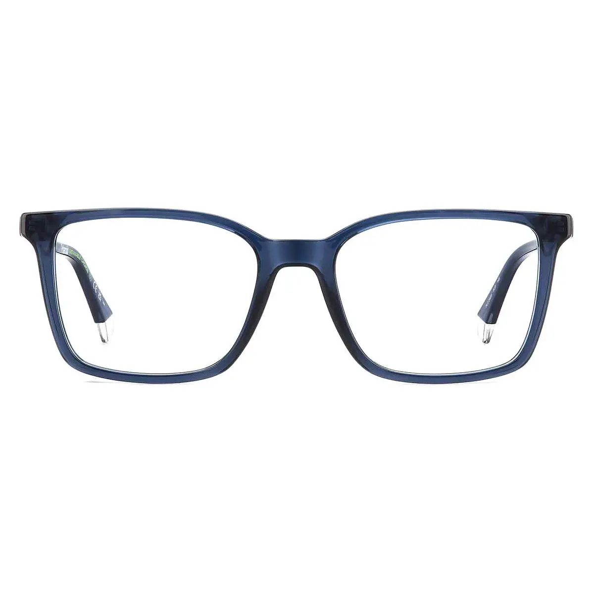 Polaroid Pld Eyeglasses Men Blue 53mm - Frame: Blue, Lens: Demo