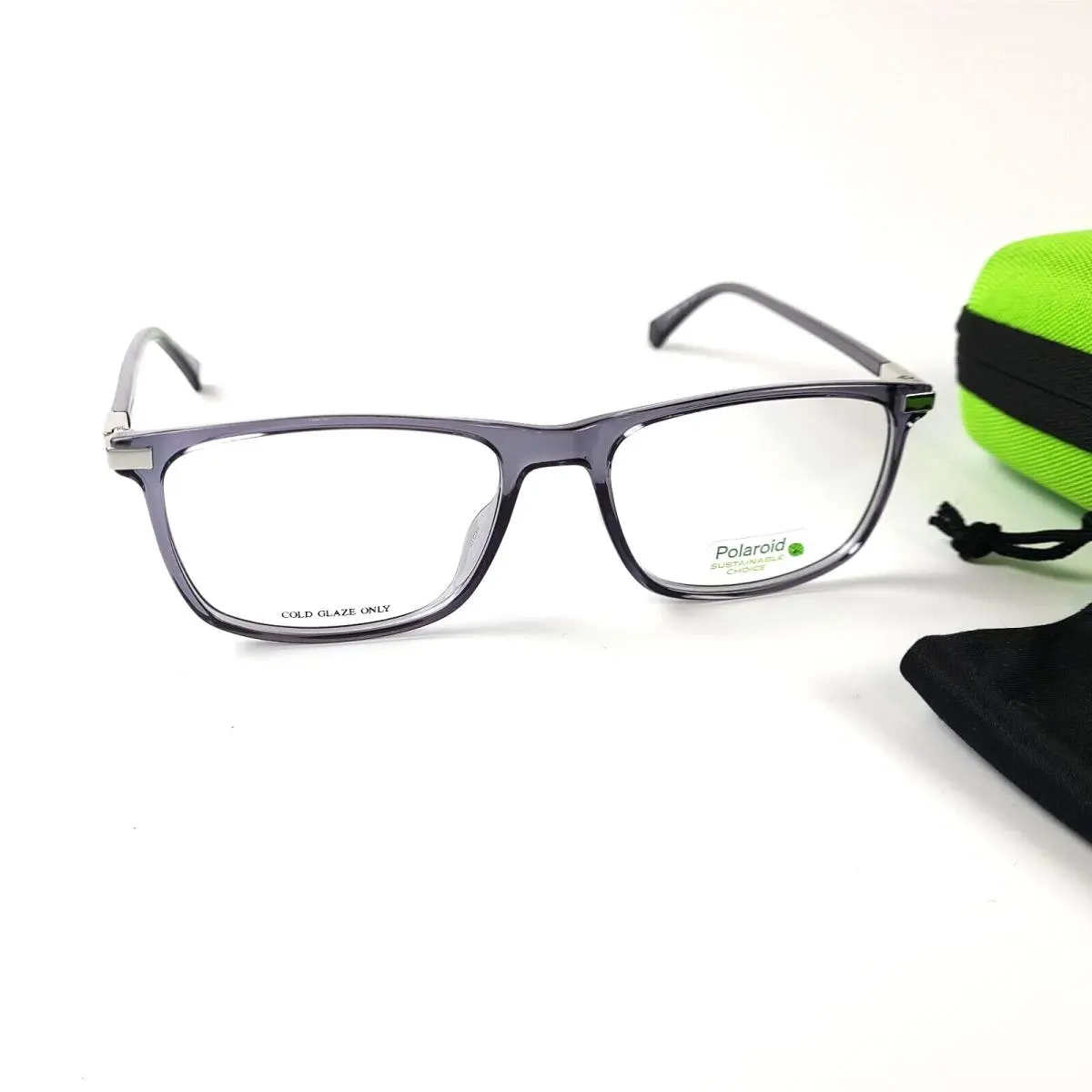 Polaroid Pld D458/G KB7 Grey Eyeglass Frame Unisex Rectangle 54-17-145