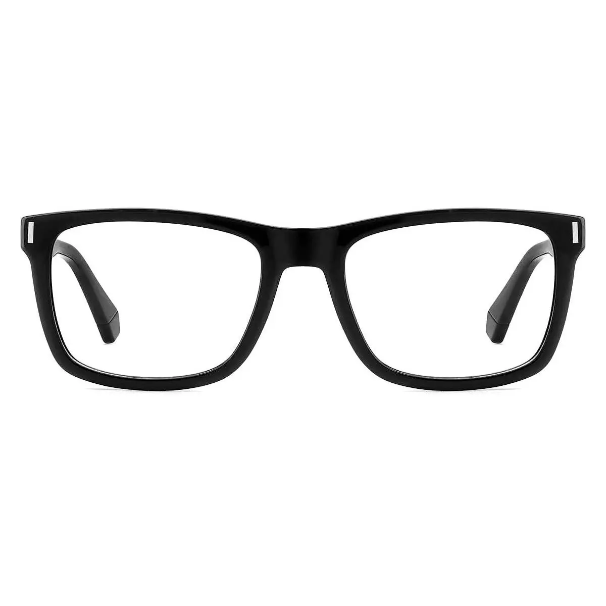 Polaroid Pld Eyeglasses Unisex Black 54mm - Frame: Black, Lens: Demo