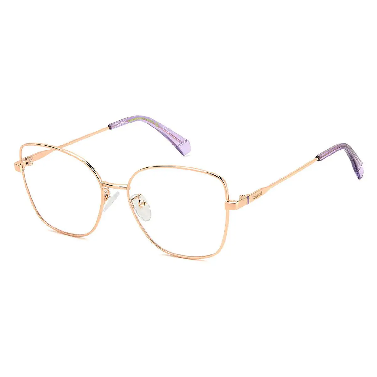Polaroid Pld D521/G Eyeglasses Women Gold Copper 55mm