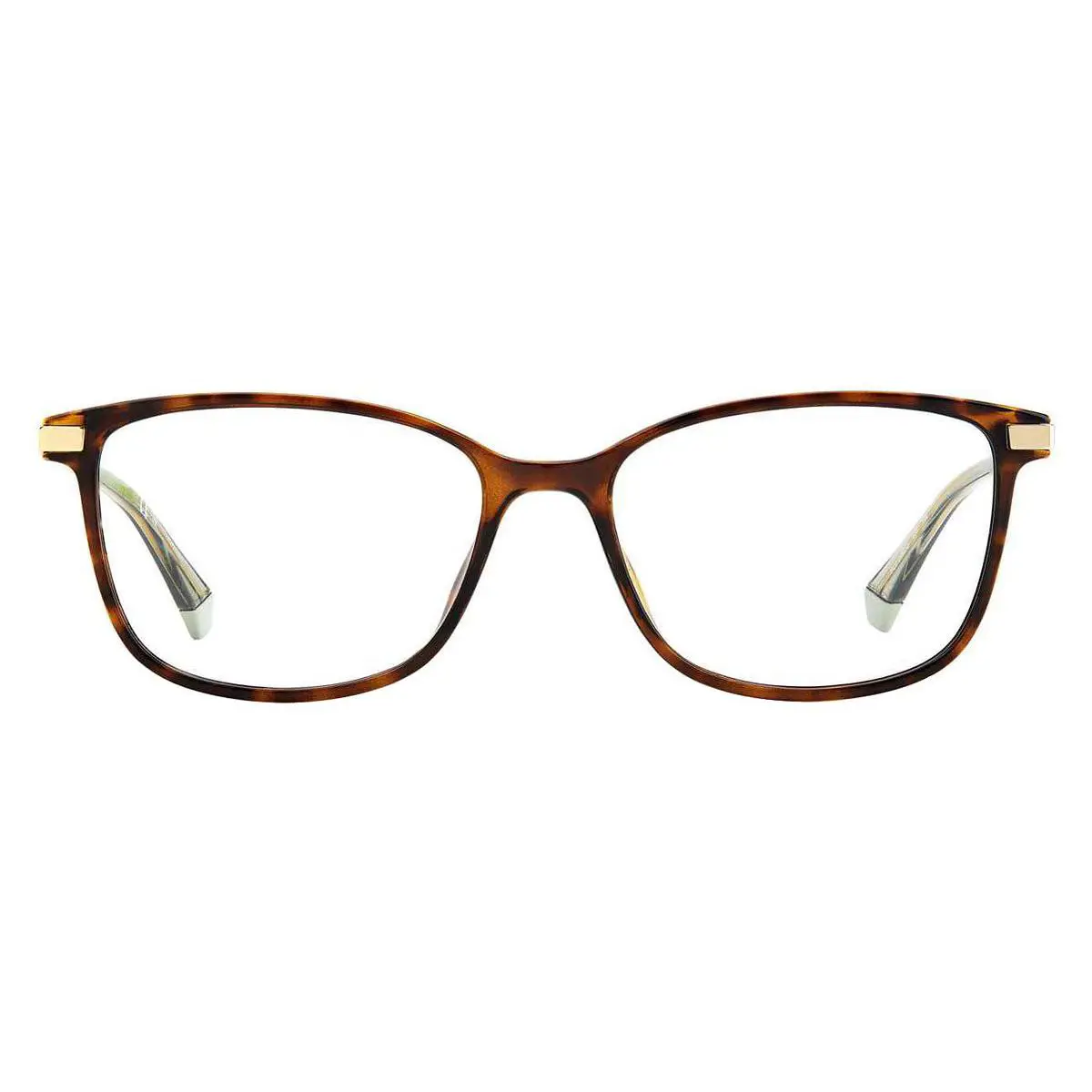 D460/G Eyeglasses Unisex Havana Rectangle 53mm by Polaroid