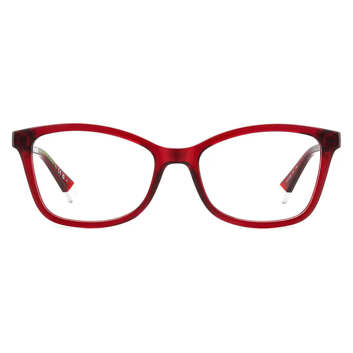 Polaroid Pld Eyeglasses Unisex Burgundy 53mm