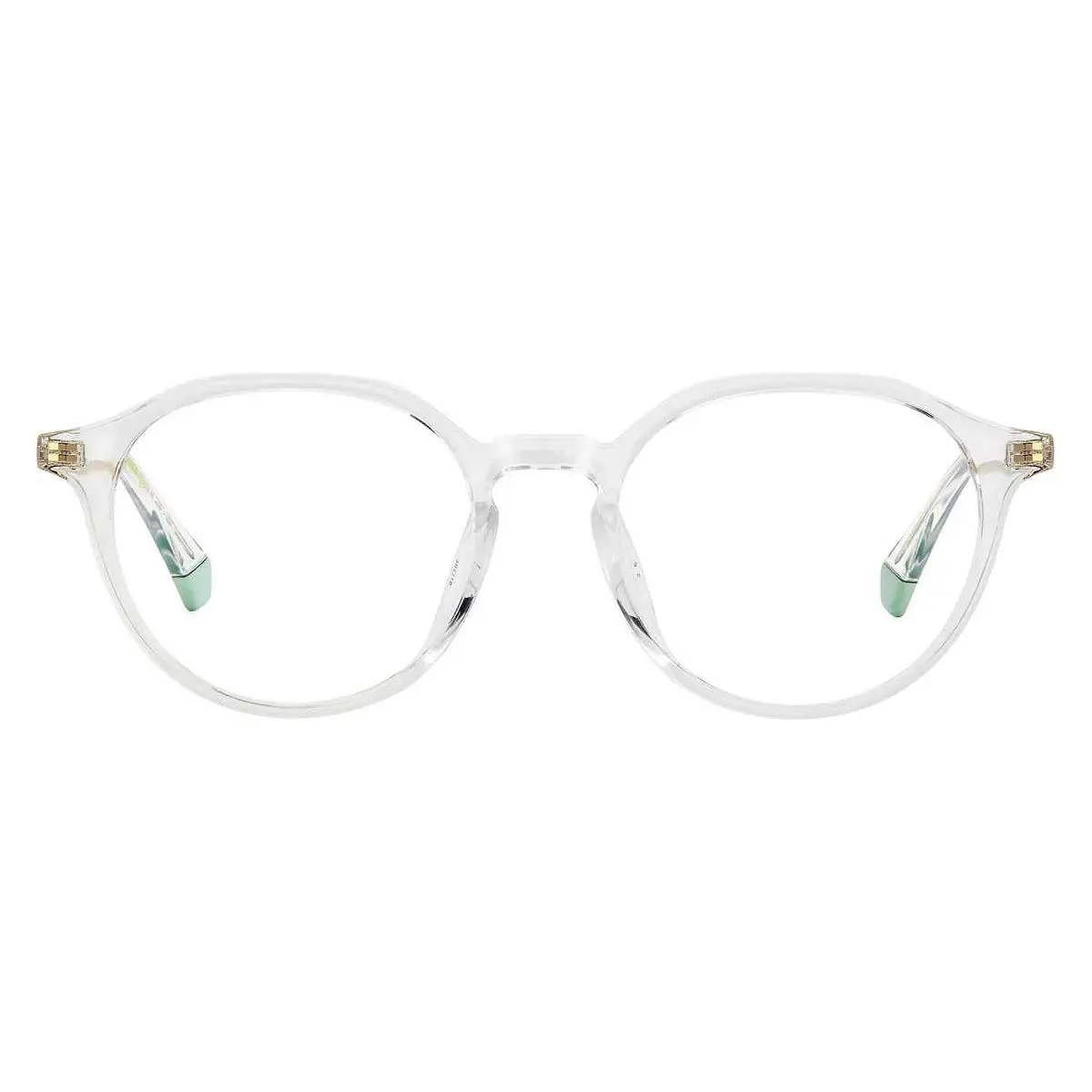Polaroid Pld Eyeglasses Unisex Crystal 49mm - Frame: Crystal, Lens: Demo