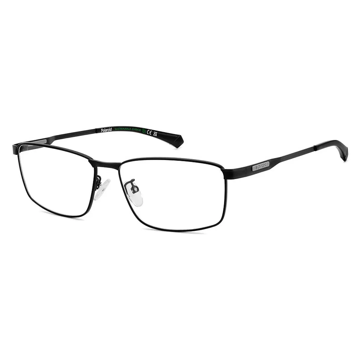 Polaroid Pld D534/G Eyeglasses Men Matte Black 55mm - Frame: Matte Black, Lens: Demo
