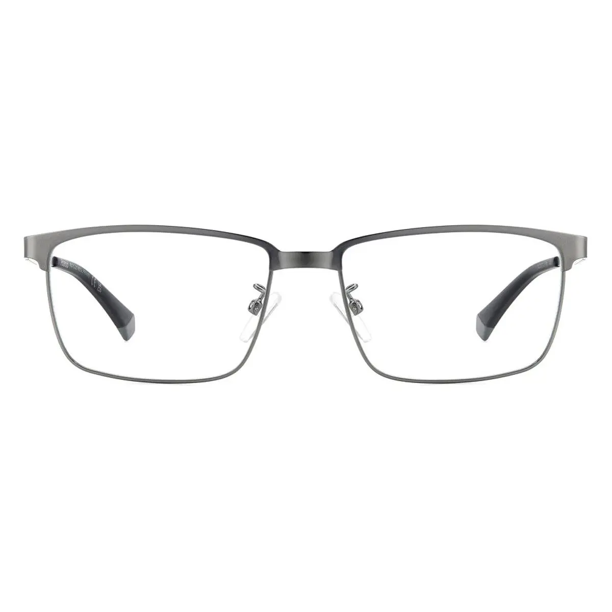 Polaroid Pld D570/G Eyeglasses Male Matte Dark Ruthenium 54mm - Frame: Matte Dark Ruthenium, Lens: Demo