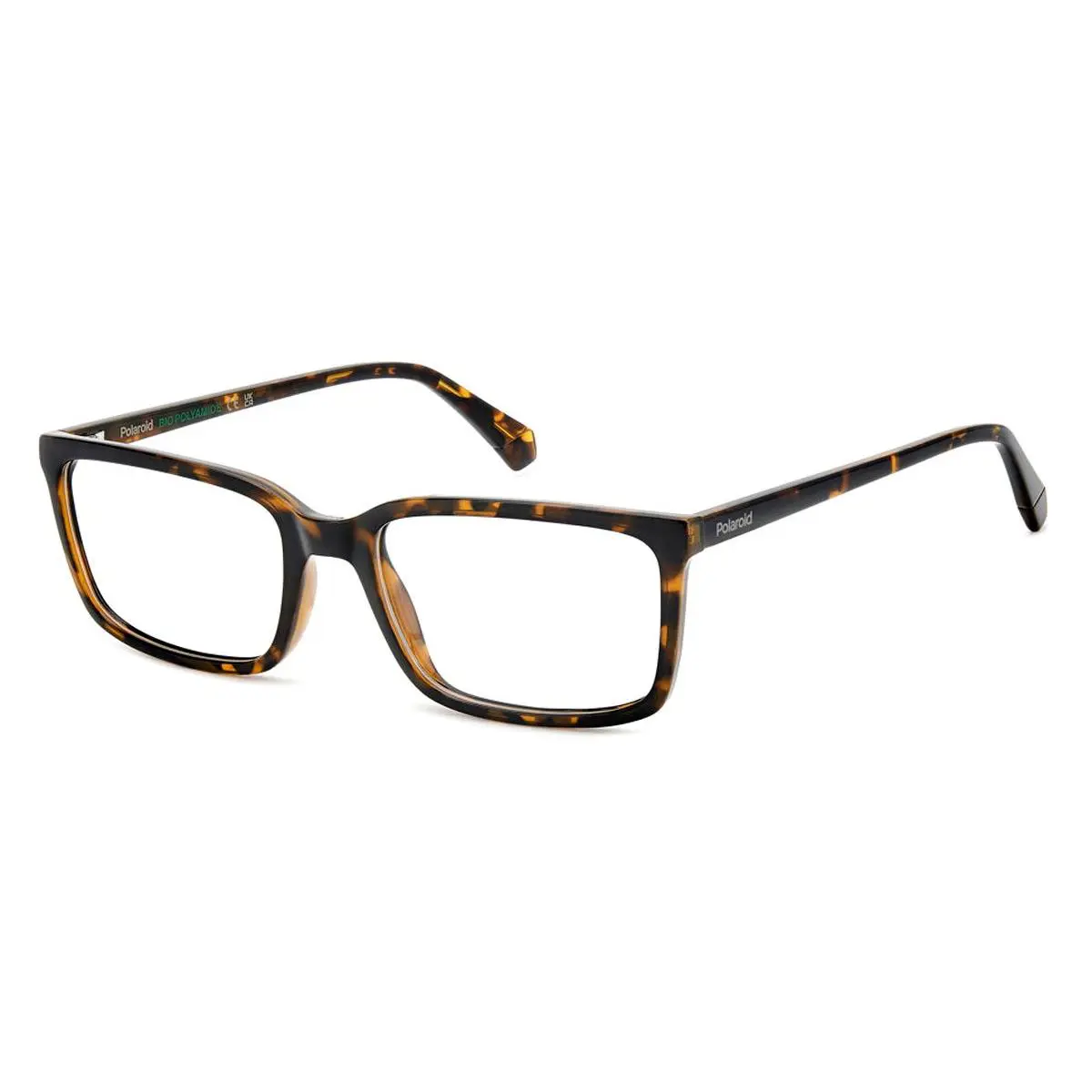 Polaroid Pld D546 Eyeglasses Male Havana 57mm