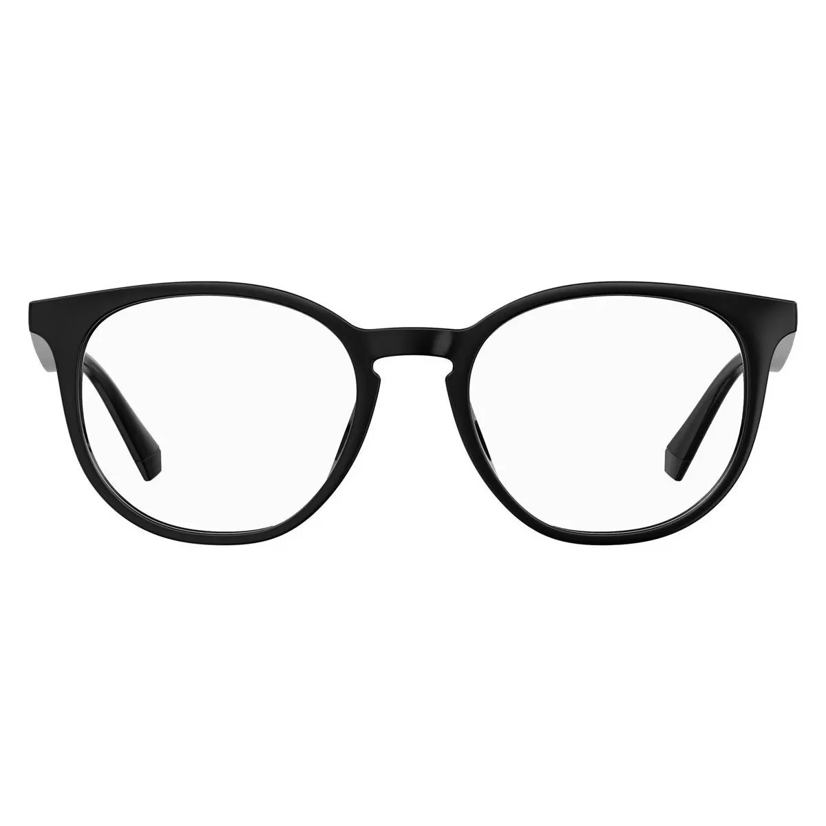 Polaroid D 381 Eyeglasses Unisex 0807 Black Square 51mm