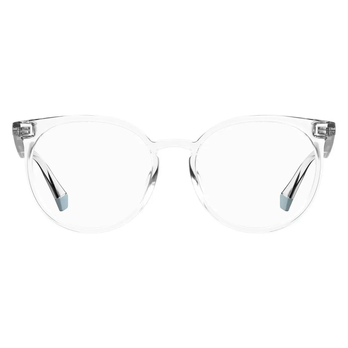 Polaroid D 379 Eyeglasses Women 0900 Crystal Oval 53mm